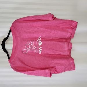 🔥! Nike Pink Cropped Tee- Size XL